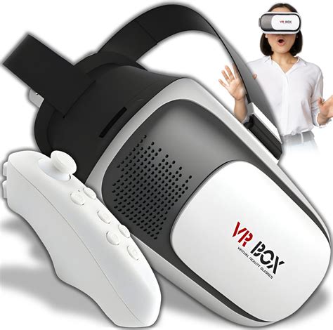 Ilustrační obrázek s různými typy VR brýlí pro mobilní telefony