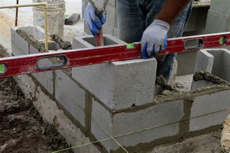 ukázka tvárnic z pěnového betonu (lindbeton)