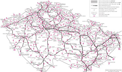 historická fotografie nebo mapa železničních tratí v Trutnově