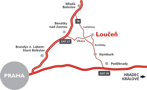 mapa pozemku s vyznačeným výhledem na zámek Loučeň