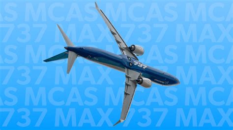 Schéma zobrazující funkci a potenciální problémy systému MCAS v letadlech Boeing 737 MAX.