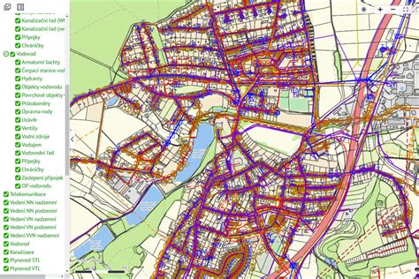 Mapa obce Litohoř s vyznačením polohy