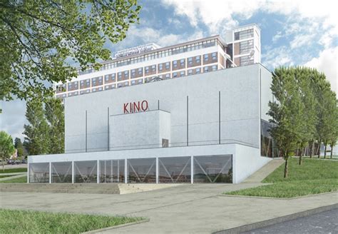vizualizace budoucího letního kina Klatovy po rekonstrukci
