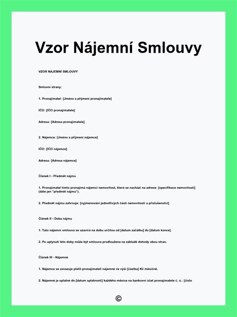 Ilustrace schématu rezervační smlouvy s vyznačenými klíčovými body a potenciálními problémy