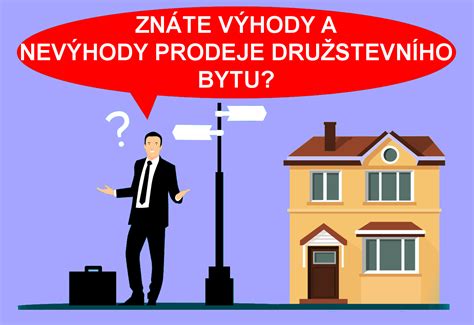Infografika srovnávající výhody a nevýhody družstevního a osobního vlastnictví bytu