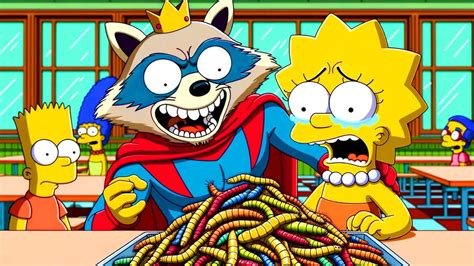Ilustrace mimozemšťana Kodose v kůlně Simpsonových