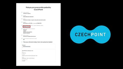 Ilustrační obrázek znázorňující proces objednávky výpisu z Czech POINT přes webové rozhraní