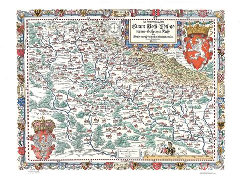 Martin Helwig - mapa Slezska.