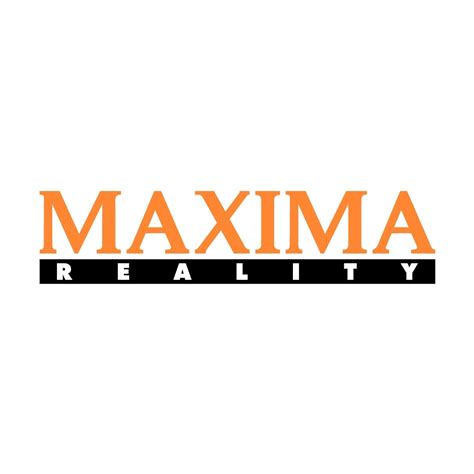 Logo Maxima Reality s textem