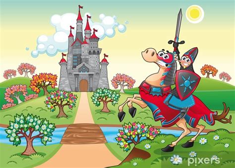 Ilustrace inspirovaná středověkým lovem a pastevectvím