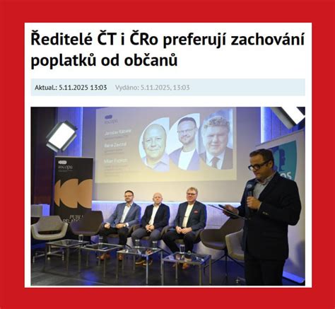 Schéma s rozdělením koncesionářských poplatků na financování České televize a Českého rozhlasu