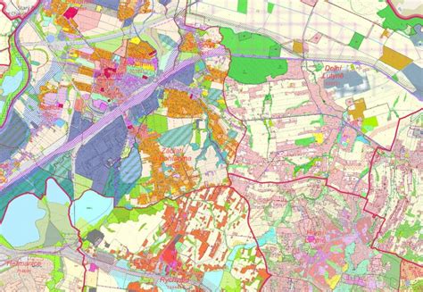 mapa funkčního využití území obce Kětkovice