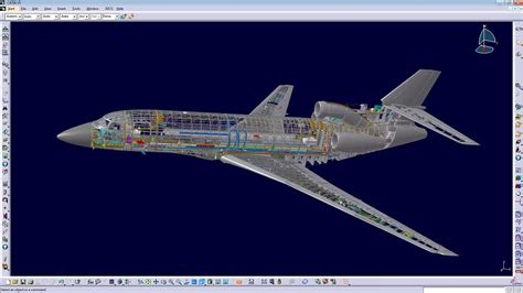 3D model rámu vozidla v softwaru CATIA V5