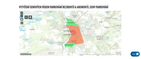 Mapa s vyznačeným sídlem firmy v Českých Budějovicích