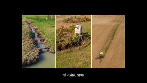 Vizualizace plánu společných zařízení s vyznačením cest, vodohospodářských prvků a ochranných opatření