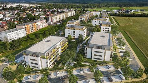 Vizualizace nové obytné zóny Na Homoli