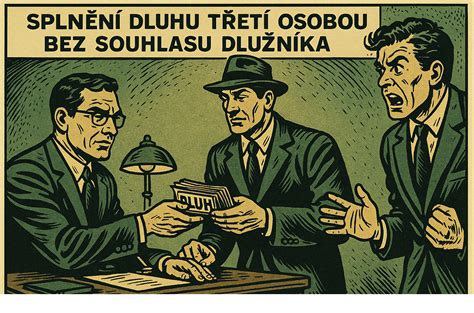 Ilustrace znázorňující princip zadržovacího práva - věřitel drží věc dlužníka do doby splacení dluhu.