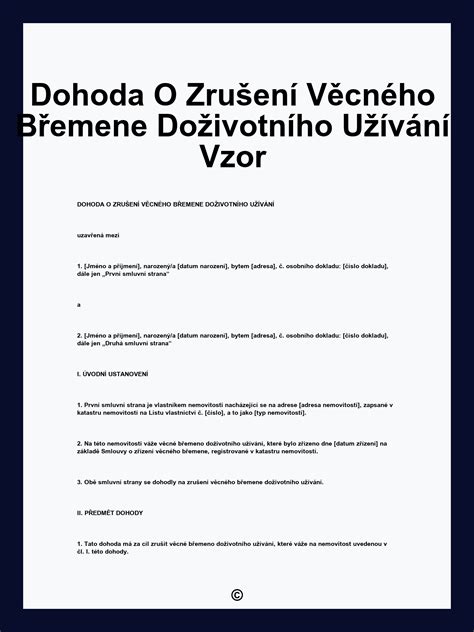 Infografika znázorňující postup zrušení věcného břemene dohodou a soudní cestou