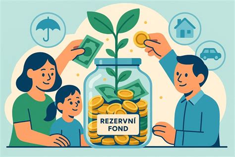 Ilustrace symbolizující finanční plánování a úspory