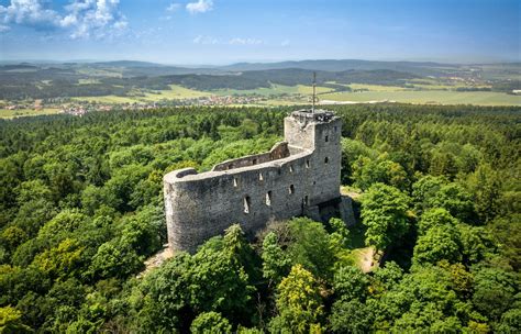 zřícenina hradu Radyně