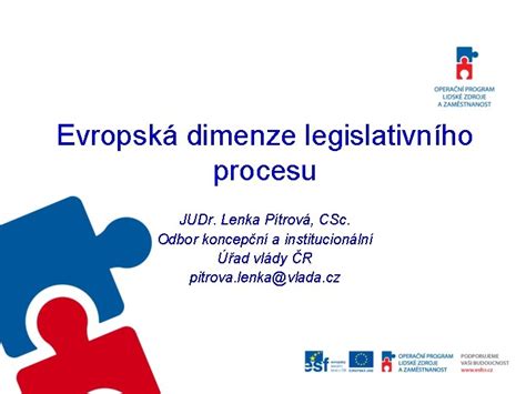 Ilustrace legislativního procesu týkajícího se finančního trhu