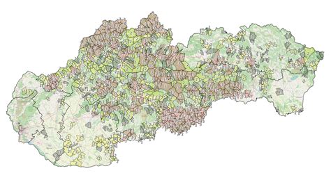 mapa obce Čeložnice s vyznačenými nabízenými pozemky