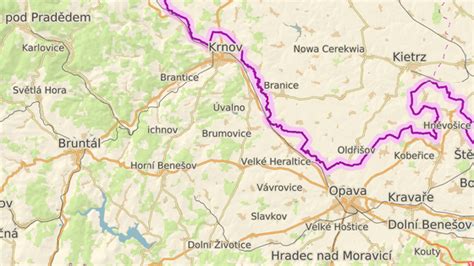 mapa Hracholuské přehrady s vyznačenými rekreačními oblastmi