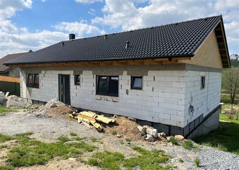 Vizualizace hrubé stavby rodinného domu IZOLOX