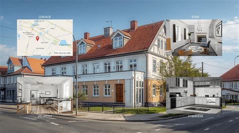 Infografika srovnávající tradiční metody oceňování nemovitostí s využitím AI