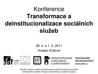 schéma principu deinstitucionalizace sociálních služeb