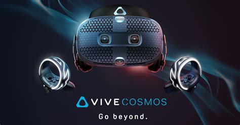 Render headsetu HTC Vive Cosmos s viditelnými předními kamerami.