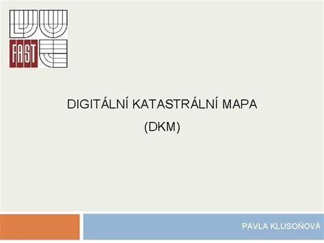 Schéma digitální a analogové katastrální mapy