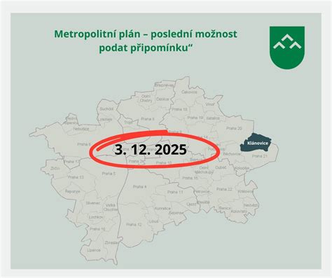 infografika znázorňující proces připomínkování a podávání námitek k Metropolitnímu plánu