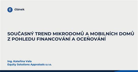 schéma právní úpravy mobilních domů