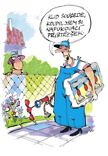 Ilustrace drobných staveb povolených na zahradě