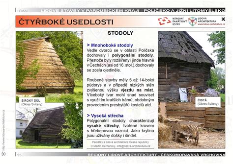 Fotografie hospodářské části usedlosti, včetně dílny a stodoly