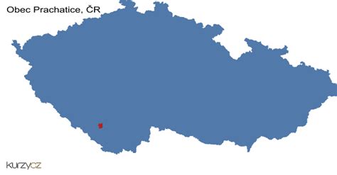 mapa okresu Prachatice