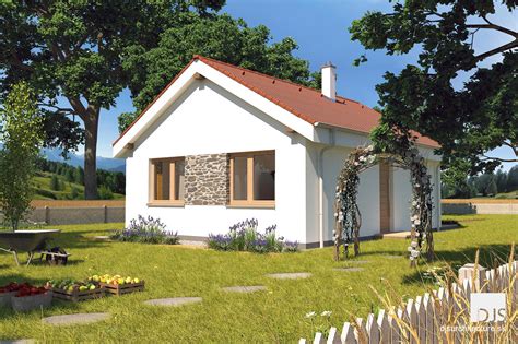 projekt rodinného domu 3+kk s terasou