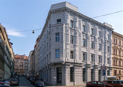 architektonická vizualizace jižního průčelí Domu kultury Poklad s novými prosklenými rizality