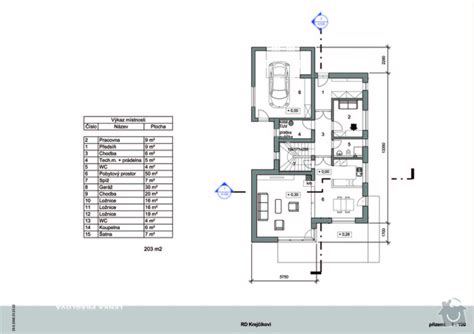architektonická studie rodinného domu