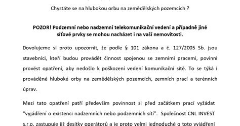 infografika s přehledem kroků pro podání žádosti o vyjádření k existenci sítí