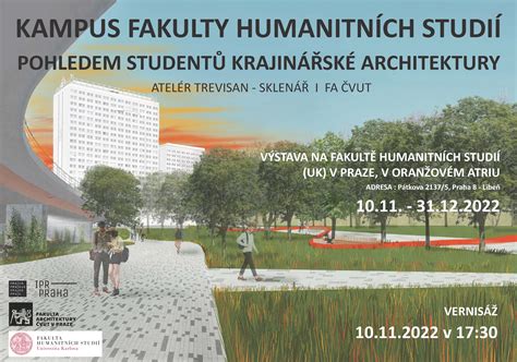 Vizualizace nového sídla Fakulty humanitních studií Univerzity Karlovy