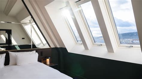 Vizualizace navrhované střešní terasy hotelu Almanac X Prague