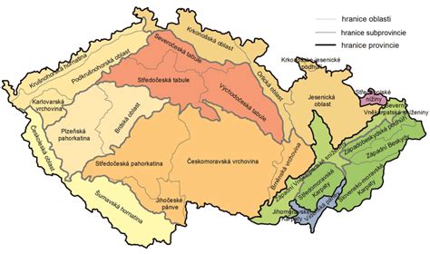 Mapa geologických zajímavostí v okolí Hostišové.