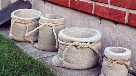 Příklady DIY projektů z betonu pro zahradu
