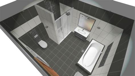 příklad 3D vizualizace koupelny vytvořené v online plánovači