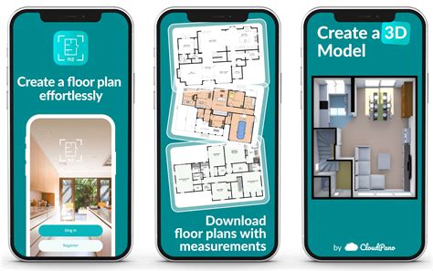 Infografika zobrazující možnosti exportu a sdílení z aplikace Floor Plan Scanner