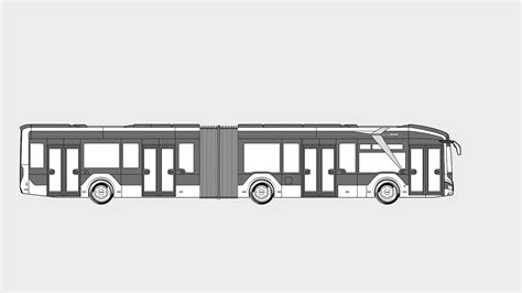 Ilustrační obrázek autobusu MAN Lion's City E