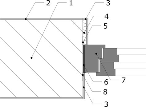 Detail okenního ostění loveckého zámečku u Mořičova