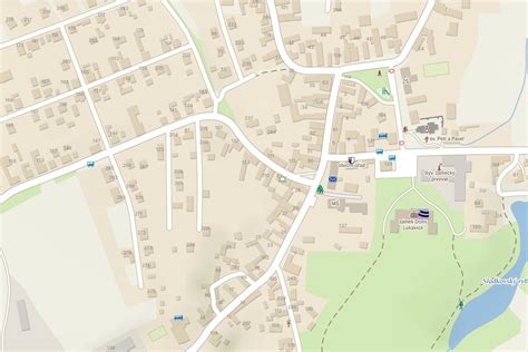 mapa obce Lukavice s vyznačením polohy